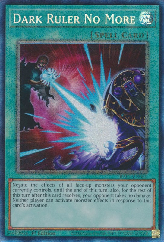 Dark Ruler No More [RA01-EN060] Prismatic Collector's Rare | Clutch Gaming