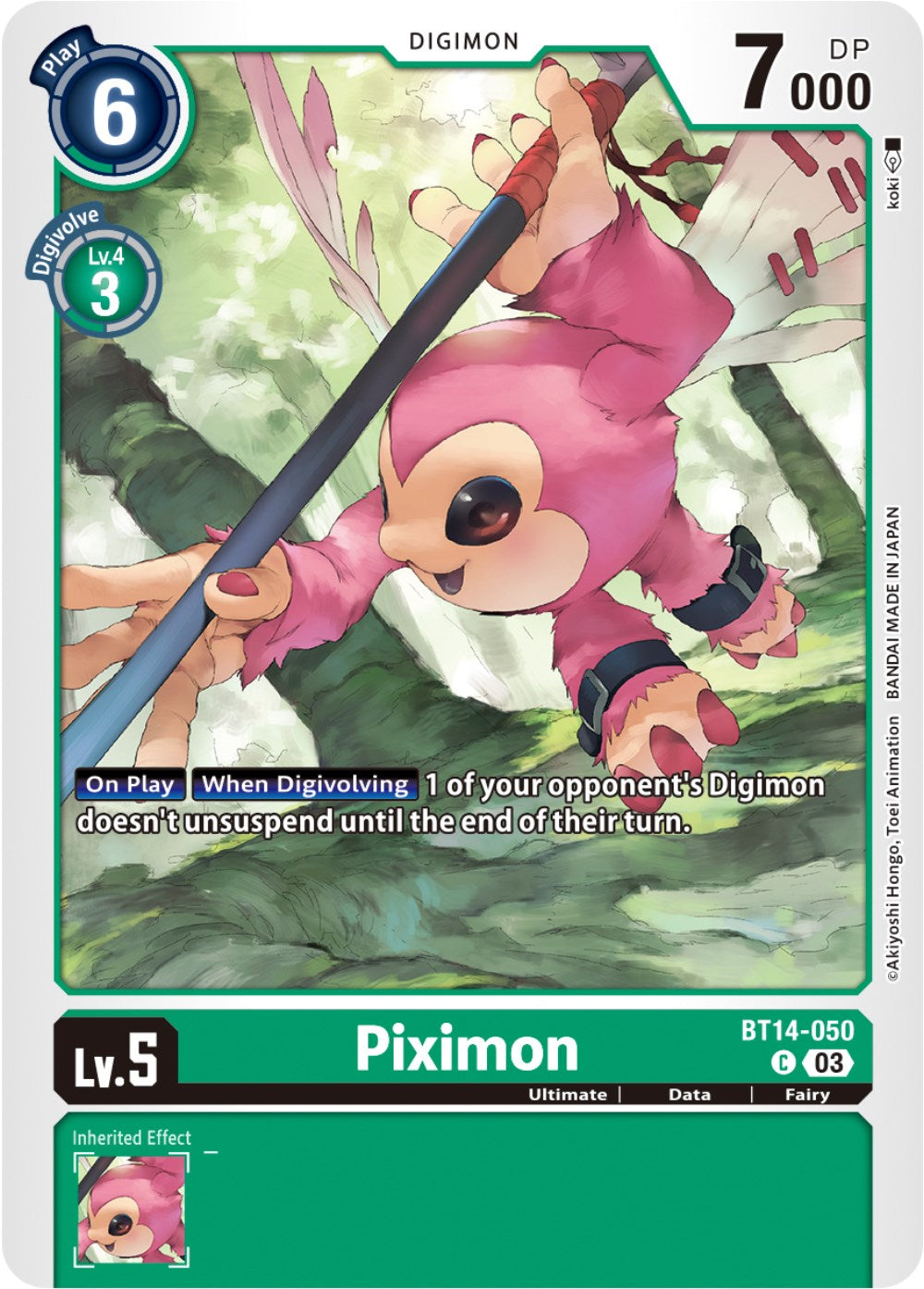 Piximon [BT14-050] [Blast Ace] | Clutch Gaming