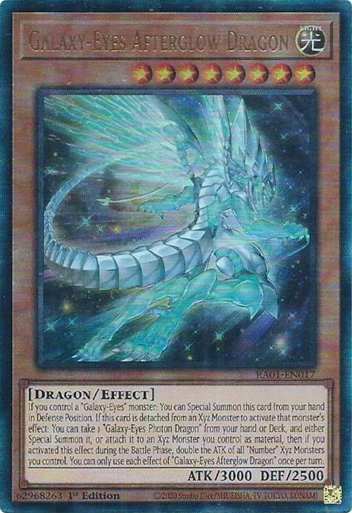 Galaxy-Eyes Afterglow Dragon [RA01-EN017] Prismatic Ultimate Rare | Clutch Gaming