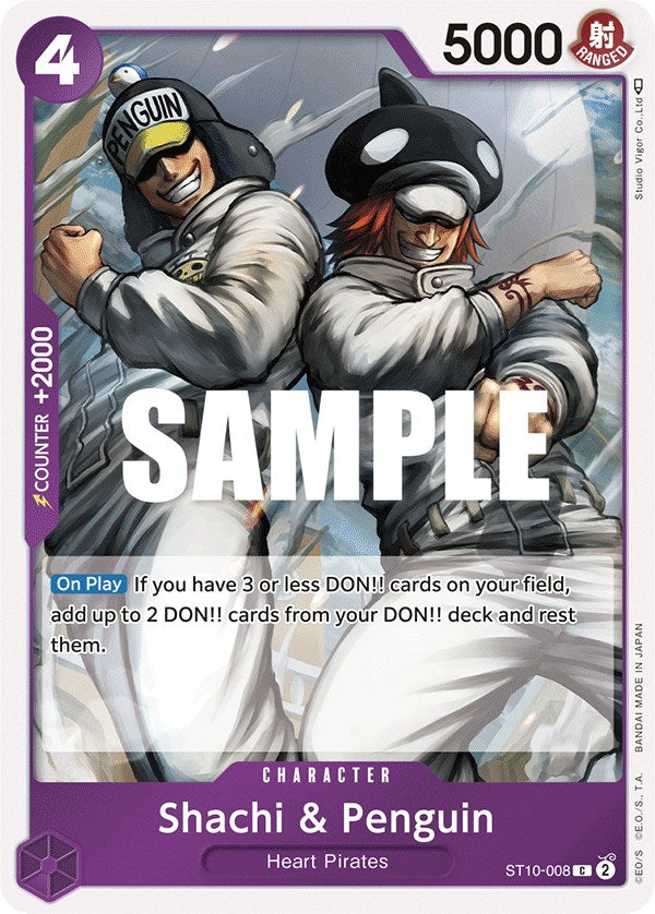 Shachi & Penguin [Ultra Deck - The Three Captains] | Clutch Gaming