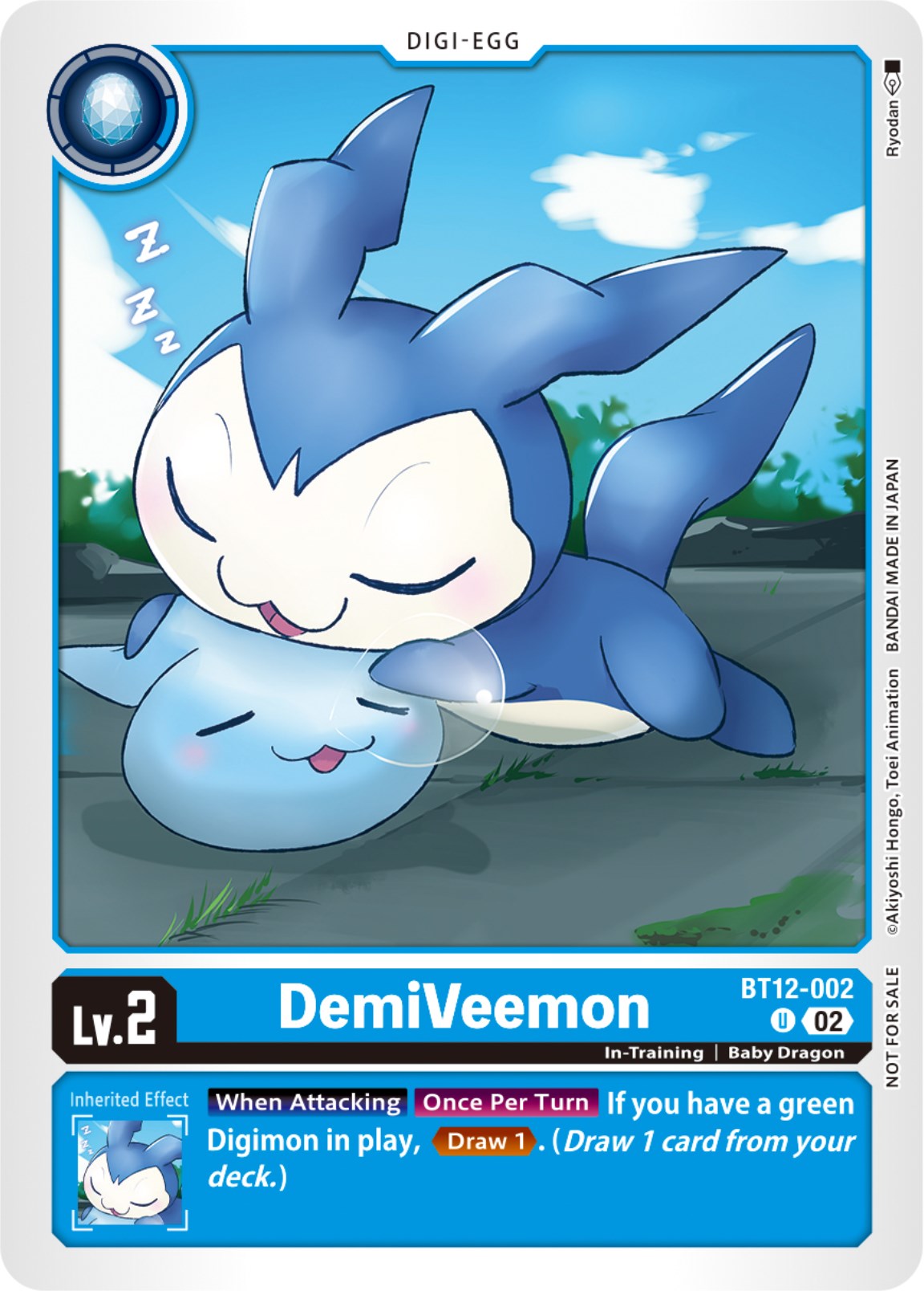 DemiVeemon [BT12-002] (NYCC 2023 Demo Deck) [Across Time] | Clutch Gaming