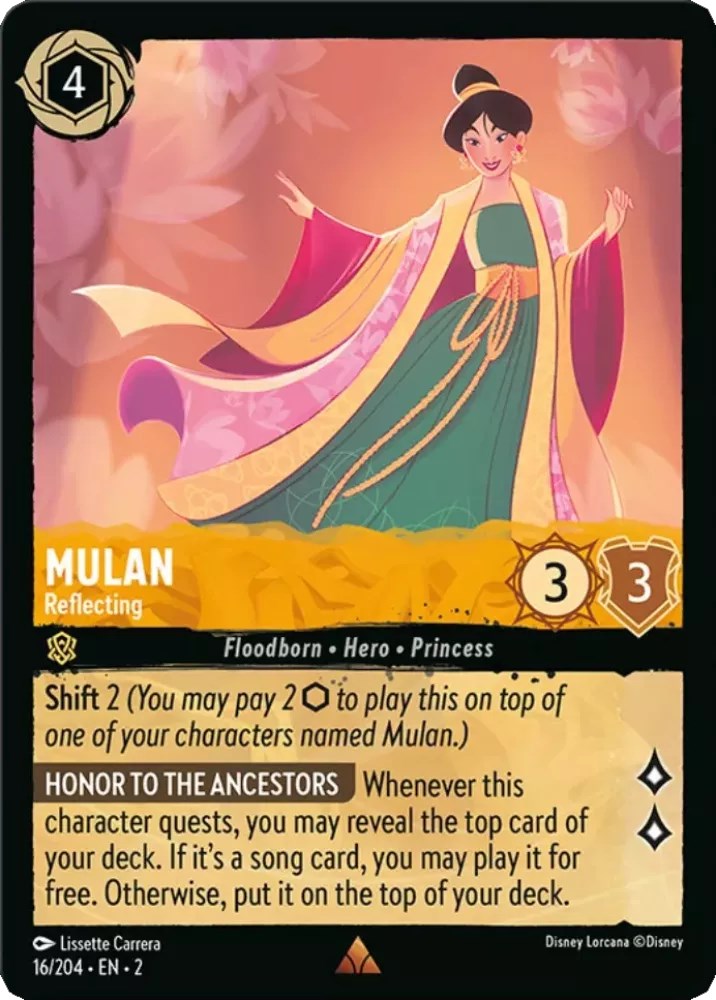 Mulan - Reflecting (16/204) [Rise of the Floodborn] | Clutch Gaming