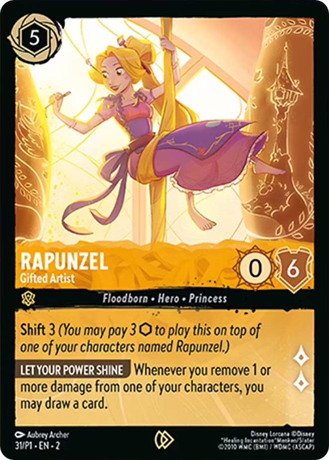 Rapunzel - Gifted Artist (31) [Promo Cards] | Clutch Gaming
