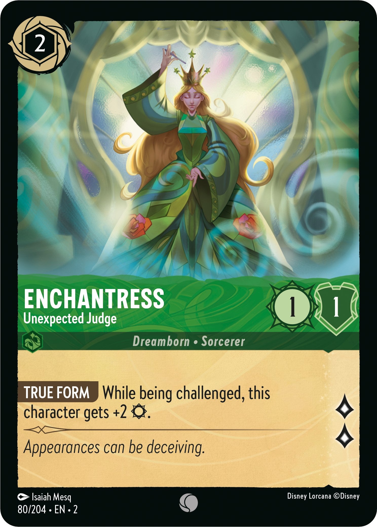 Enchantress - Unexpected Judge (80/204) [Rise of the Floodborn] | Clutch Gaming