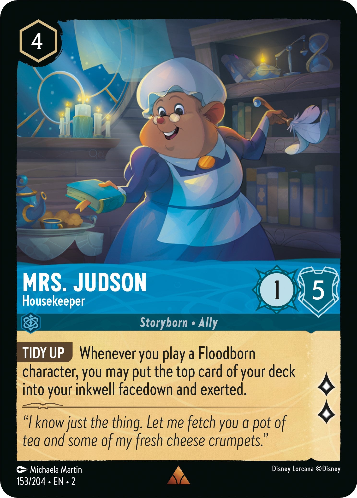 Mrs. Judson - Housekeeper (153/204) [Rise of the Floodborn] | Clutch Gaming