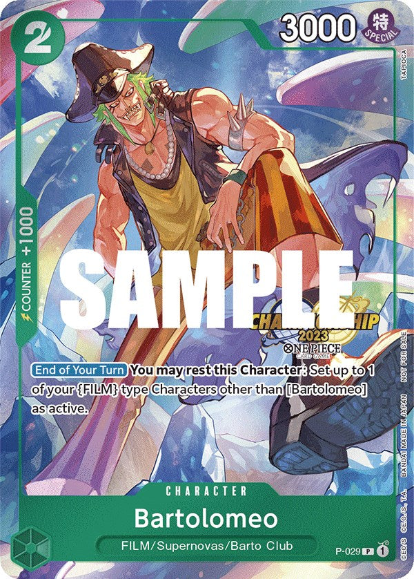 Bartolomeo (CS 2023 Event Pack) [One Piece Promotion Cards] | Clutch Gaming