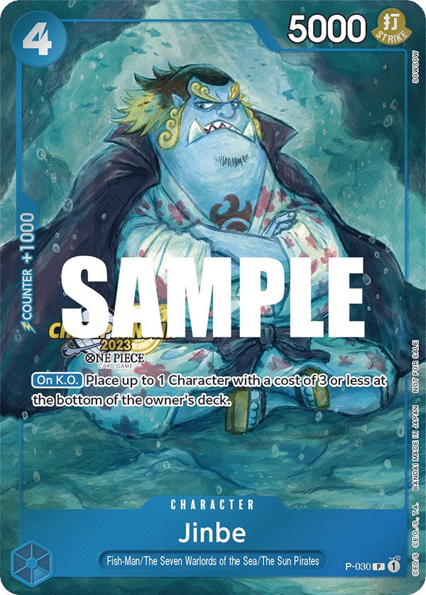 Jinbe (CS 2023 Event Pack) [One Piece Promotion Cards] | Clutch Gaming