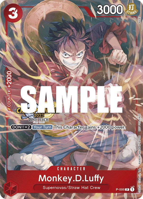 Monkey.D.Luffy (CS 2023 Celebration Pack) [One Piece Promotion Cards] | Clutch Gaming