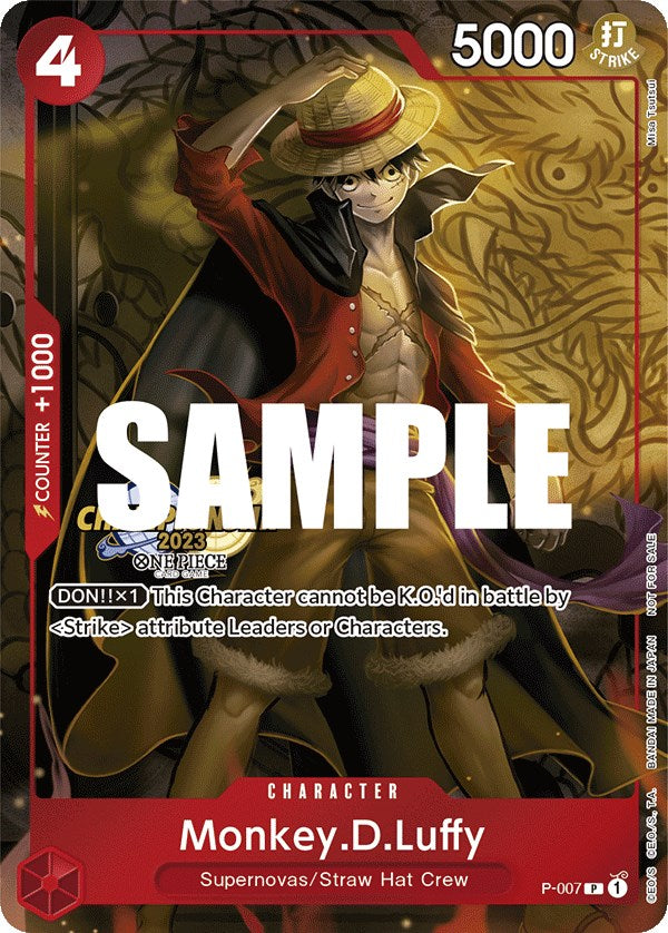 Monkey.D.Luffy (CS 2023 Celebration Pack) [One Piece Promotion Cards] | Clutch Gaming