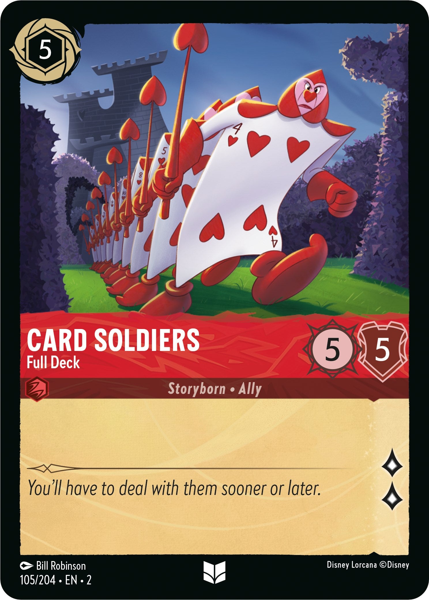 Card Soldiers - Full Deck (105/204) [Rise of the Floodborn] | Clutch Gaming