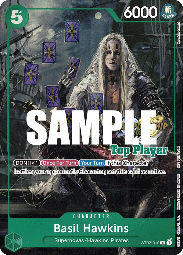 Basil Hawkins (CS 2023 Top Players Pack) [One Piece Promotion Cards] | Clutch Gaming