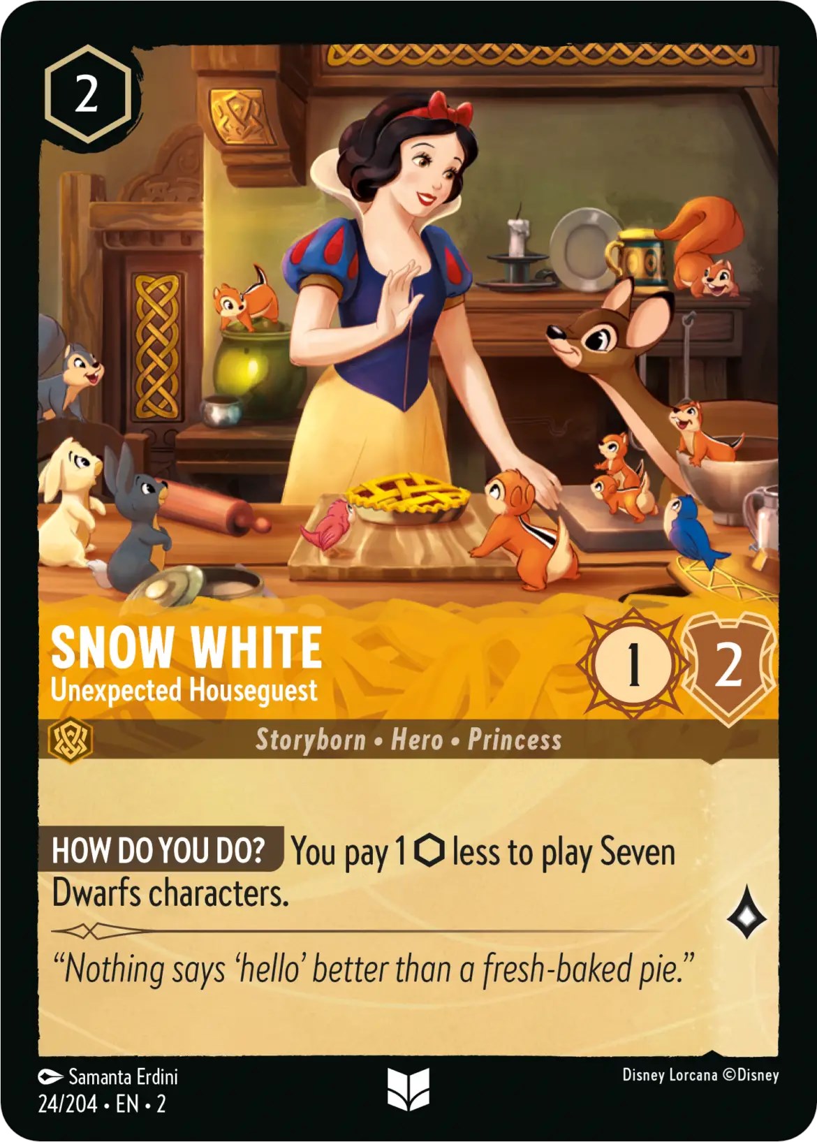 Snow White - Unexpected Houseguest (24/204) [Rise of the Floodborn] | Clutch Gaming