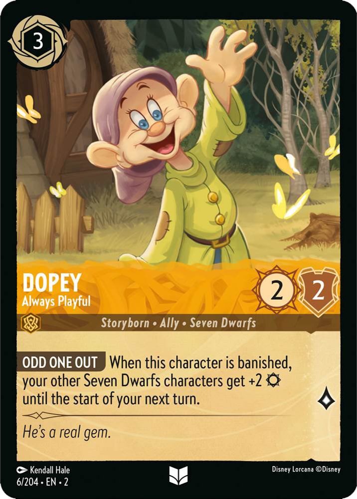 Dopey - Always Playful (6/204) [Rise of the Floodborn] | Clutch Gaming