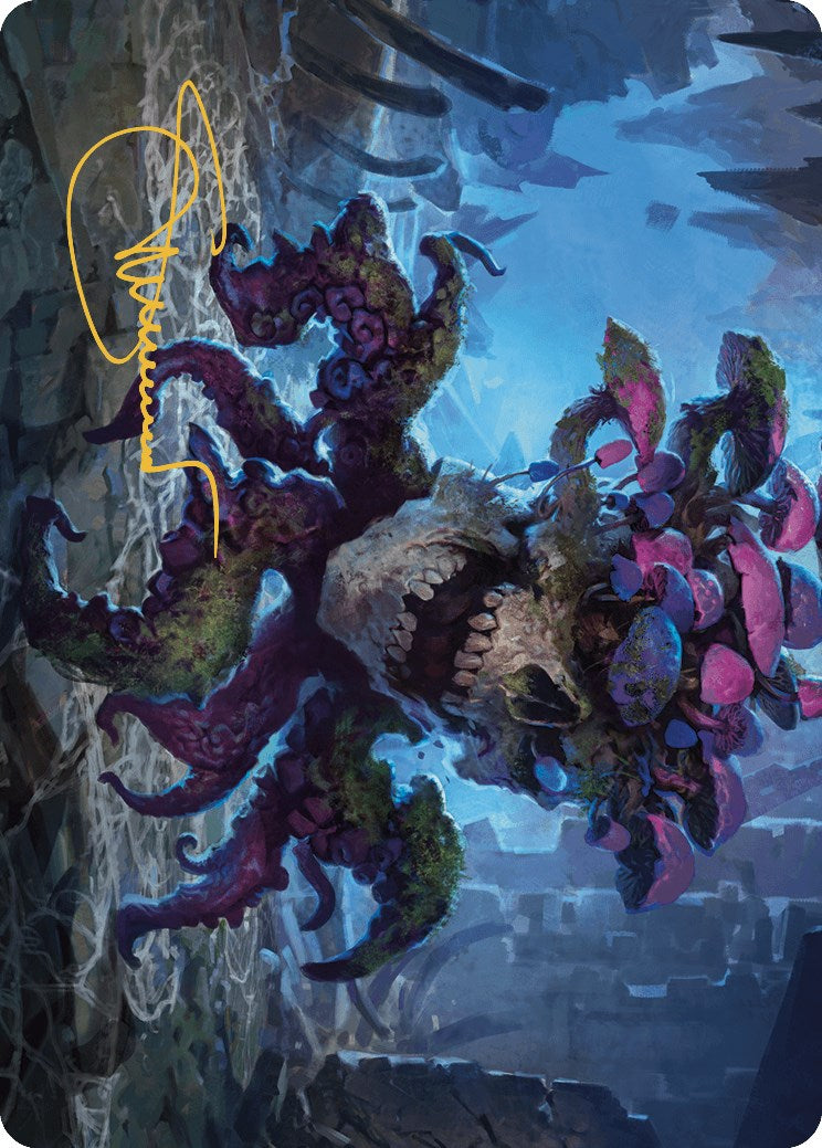 Deathcap Marionette Art Card (Gold-Stamped Signature) [The Lost Caverns of Ixalan Art Series] | Clutch Gaming