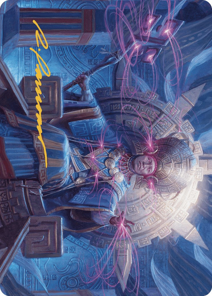 Akal Pakal, First Among Equals Art Card (8/81) (Gold-Stamped Signature) [The Lost Caverns of Ixalan Art Series] | Clutch Gaming