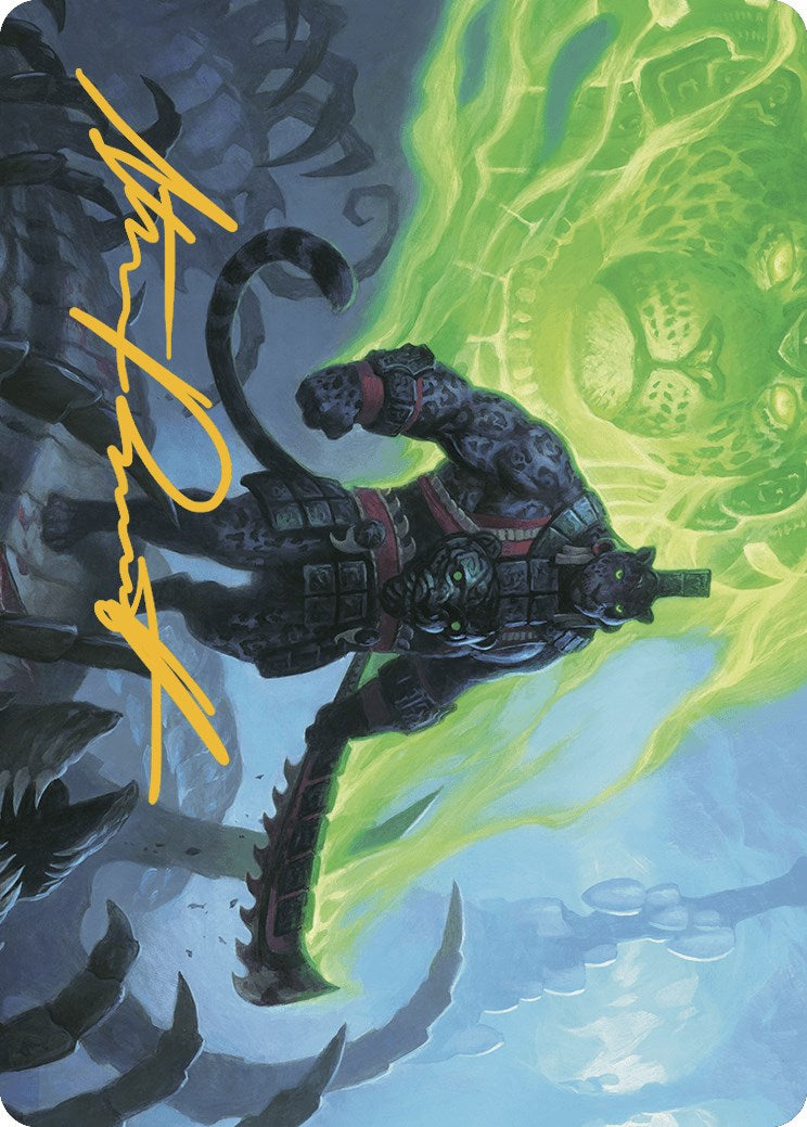 Malamet Veteran Art Card (Gold-Stamped Signature) [The Lost Caverns of Ixalan Art Series] | Clutch Gaming