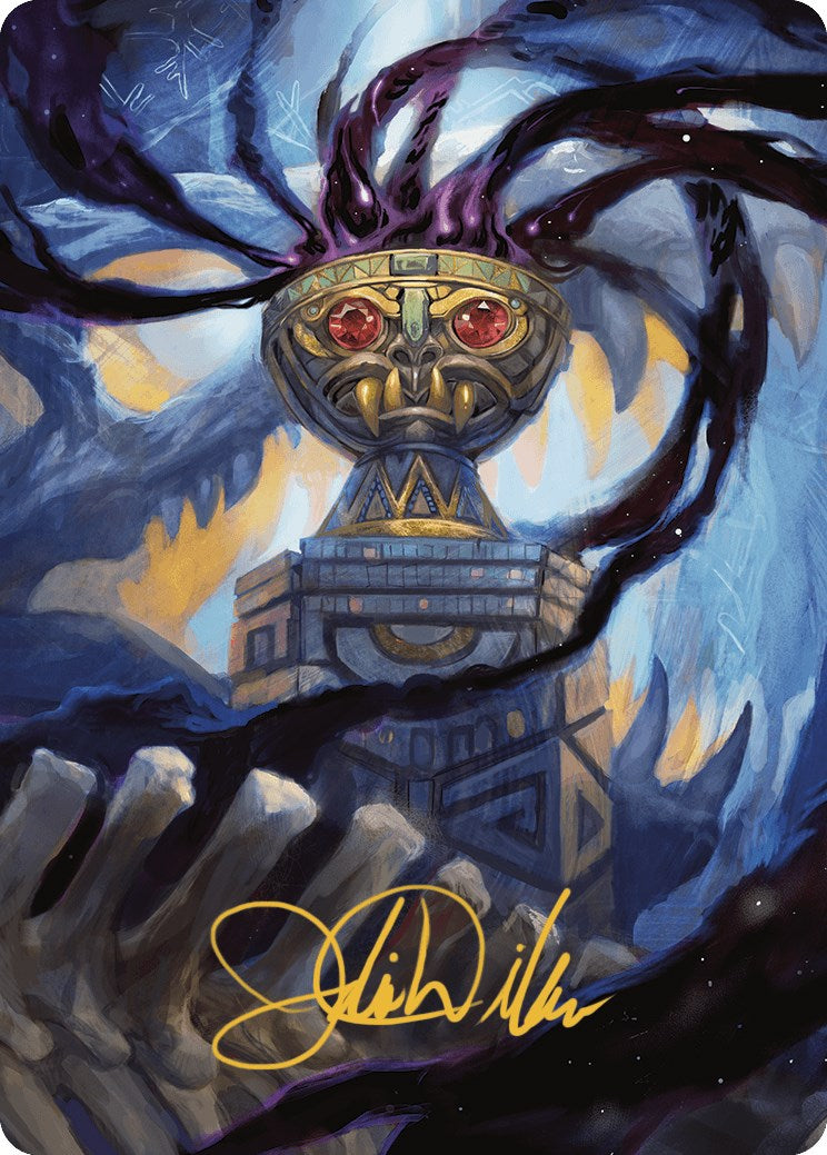 Chalice of the Void Art Card (Gold-Stamped Signature) [The Lost Caverns of Ixalan Art Series] | Clutch Gaming