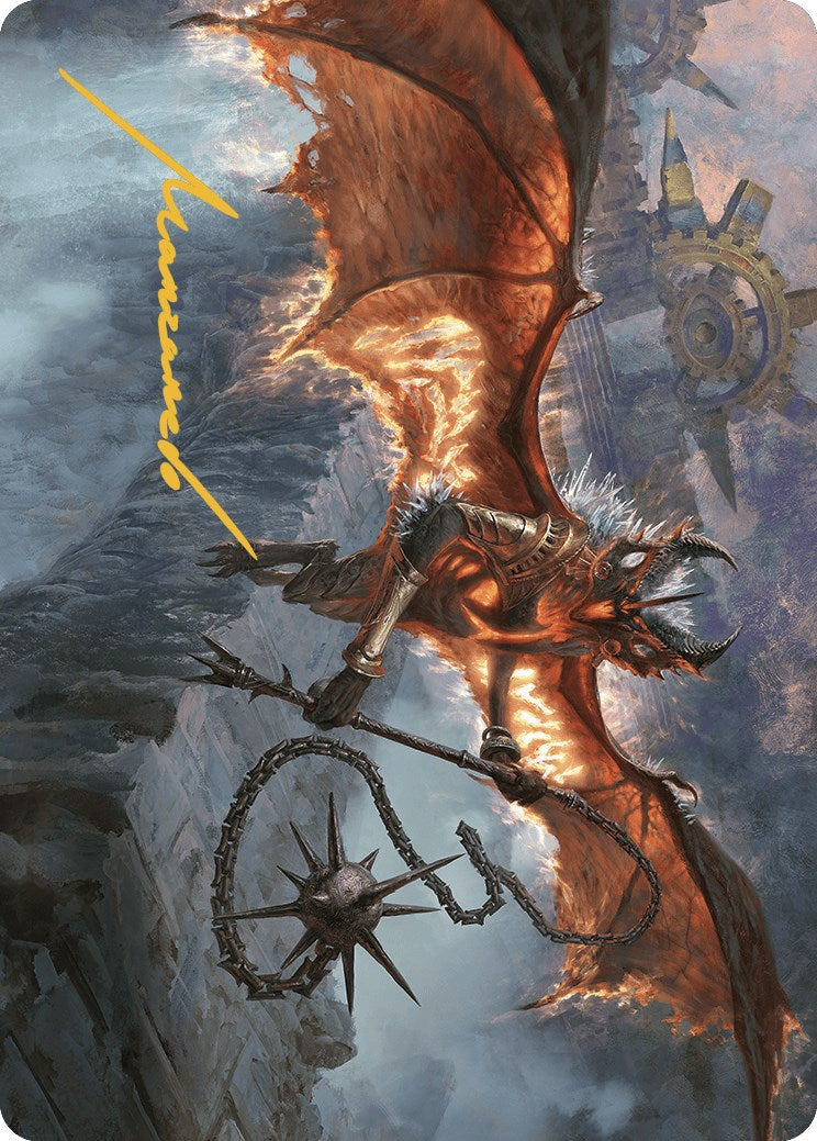 Bloodletter of Aclazotz Art Card (15/81) (Gold-Stamped Signature) [The Lost Caverns of Ixalan Art Series] | Clutch Gaming