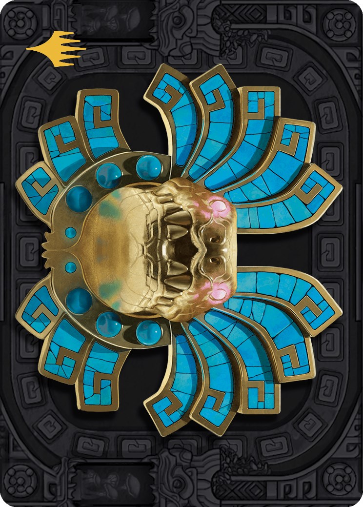 Ojer Pakpatiq, Deepest Epoch Art Card (57/81) (Gold-Stamped Planeswalker Symbol) [The Lost Caverns of Ixalan Art Series] | Clutch Gaming