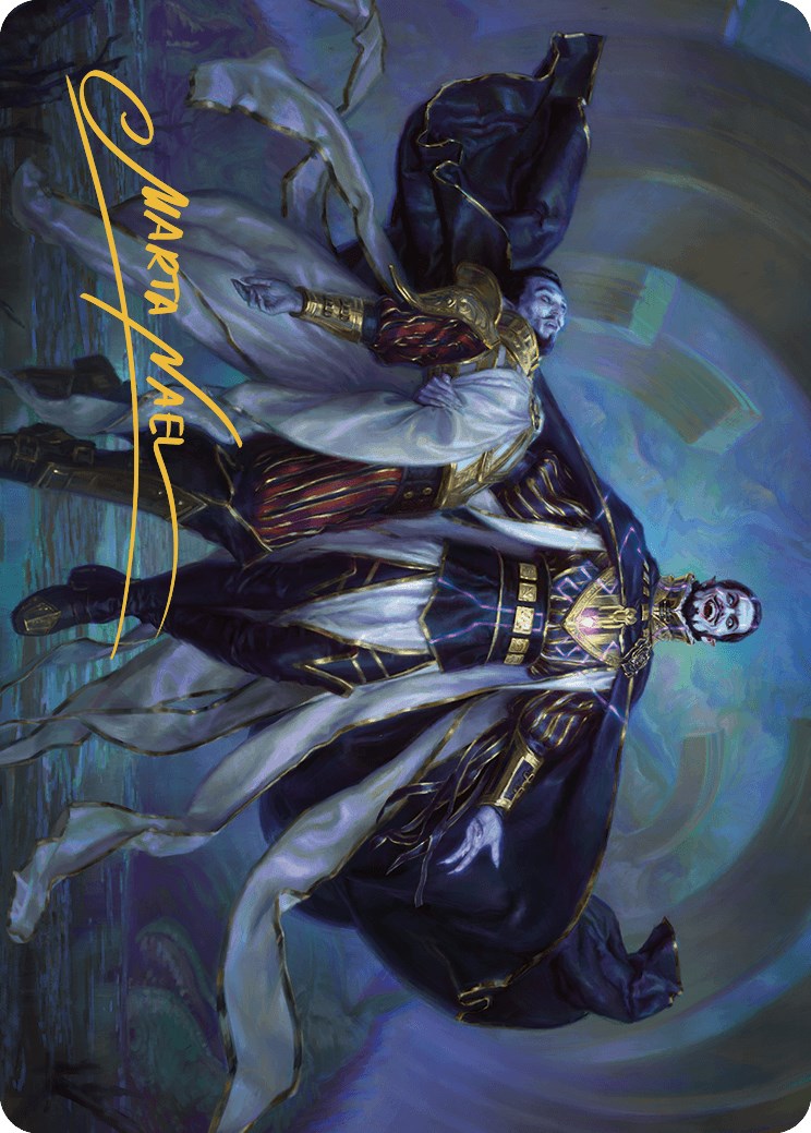 Vito, Fanatic of Aclazotz Art Card (Gold-Stamped Signature) [The Lost Caverns of Ixalan Art Series] | Clutch Gaming
