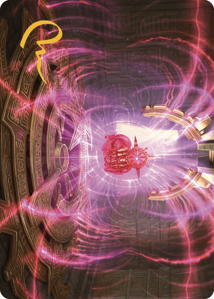 Locus of Enlightenment Art Card (Gold-Stamped Signature) [The Lost Caverns of Ixalan Art Series] | Clutch Gaming