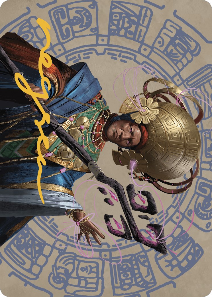 Akal Pakal, First Among Equals Art Card (46/81) (Gold-Stamped Signature) [The Lost Caverns of Ixalan Art Series] | Clutch Gaming