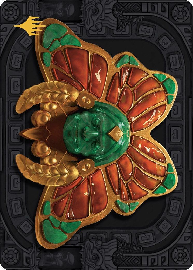 Ojer Kaslem, Deepest Growth Art Card (58/81) (Gold-Stamped Planeswalker Symbol) [The Lost Caverns of Ixalan Art Series] | Clutch Gaming
