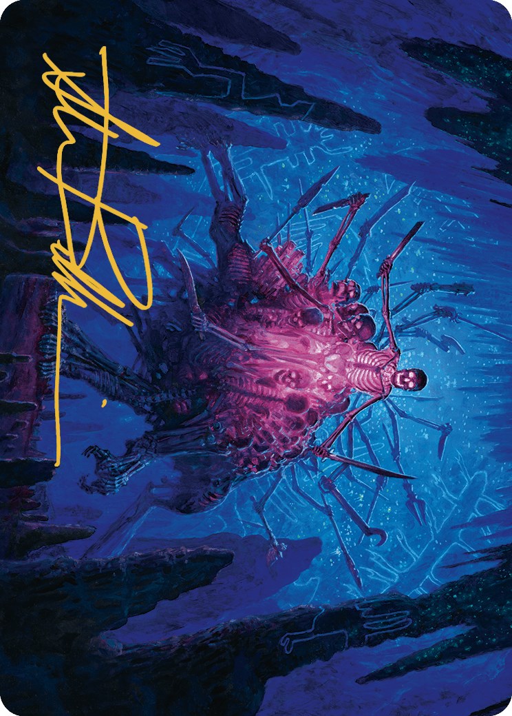 Uchbenbak, the Great Mistake Art Card (Gold-Stamped Signature) [The Lost Caverns of Ixalan Art Series] | Clutch Gaming