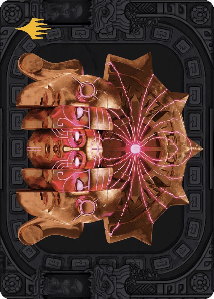 Ojer Taq, Deepest Foundation Art Card (56/81) (Gold-Stamped Planeswalker Symbol) [The Lost Caverns of Ixalan Art Series] | Clutch Gaming