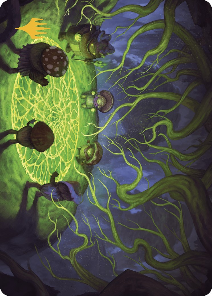Growing Rites of Itlimoc Art Card (Gold-Stamped Planeswalker Symbol) [The Lost Caverns of Ixalan Art Series] | Clutch Gaming