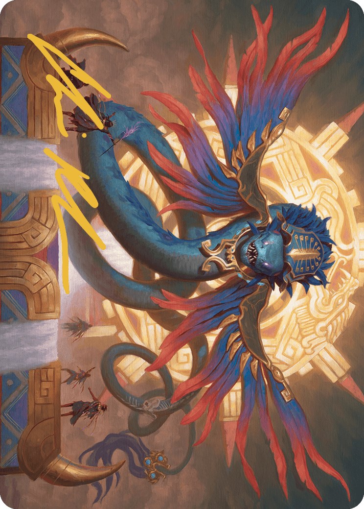 Ojer Pakpatiq, Deepest Epoch Art Card (13/81) (Gold-Stamped Signature) [The Lost Caverns of Ixalan Art Series] | Clutch Gaming