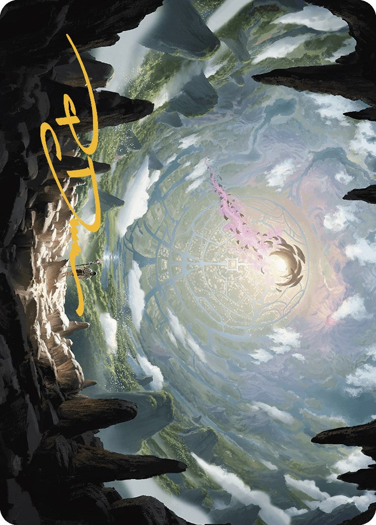 The Core Art Card (Gold-Stamped Signature) [The Lost Caverns of Ixalan Art Series] | Clutch Gaming