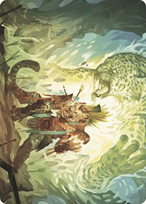 Might of the Ancestors Art Card [The Lost Caverns of Ixalan Art Series] | Clutch Gaming