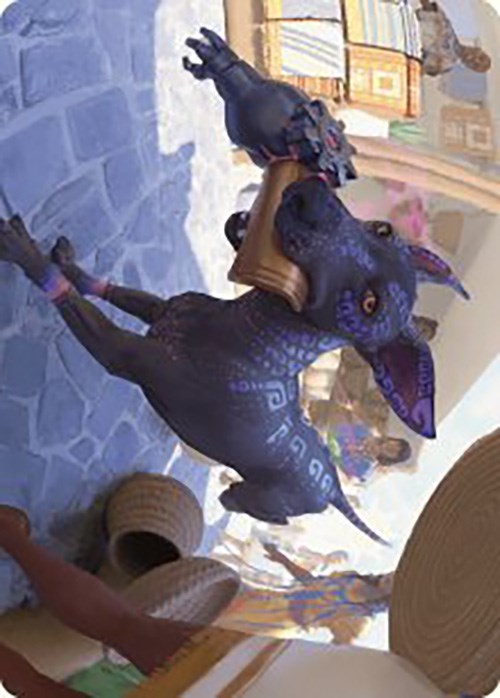 Mischievous Pup Art Card [The Lost Caverns of Ixalan Art Series] | Clutch Gaming