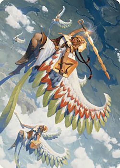 Resplendent Angel Art Card (5/81) [The Lost Caverns of Ixalan Art Series] | Clutch Gaming