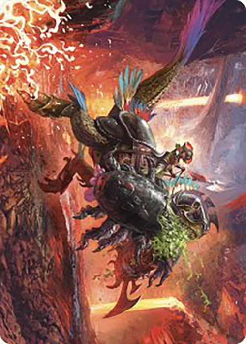 Triumphant Chomp Art Card [The Lost Caverns of Ixalan Art Series] | Clutch Gaming