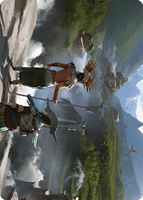 Glimpse the Core Art Card [The Lost Caverns of Ixalan Art Series] | Clutch Gaming