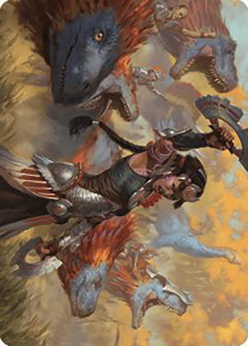 Huatli, Poet of Unity Art Card [The Lost Caverns of Ixalan Art Series] | Clutch Gaming