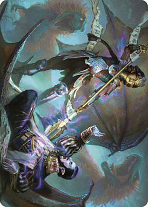 Huatli's Final Strike Art Card [The Lost Caverns of Ixalan Art Series] | Clutch Gaming