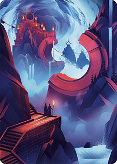 Mountain Art Card [The Lost Caverns of Ixalan Art Series] | Clutch Gaming
