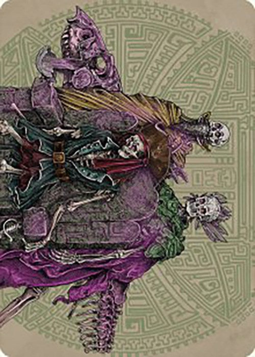 Throne of the Grim Captain Art Card [The Lost Caverns of Ixalan Art Series] | Clutch Gaming