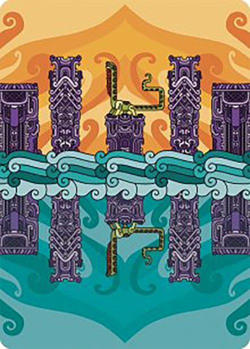 Echoing Deeps Art Card [The Lost Caverns of Ixalan Art Series] | Clutch Gaming