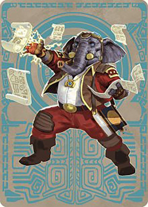 Quintorius Kand Art Card (65/81) [The Lost Caverns of Ixalan Art Series] | Clutch Gaming