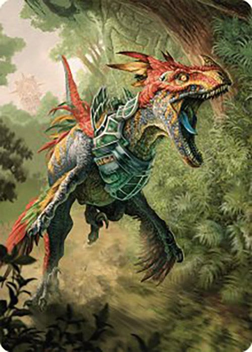Dinosaur Token Art Card [The Lost Caverns of Ixalan Art Series] | Clutch Gaming