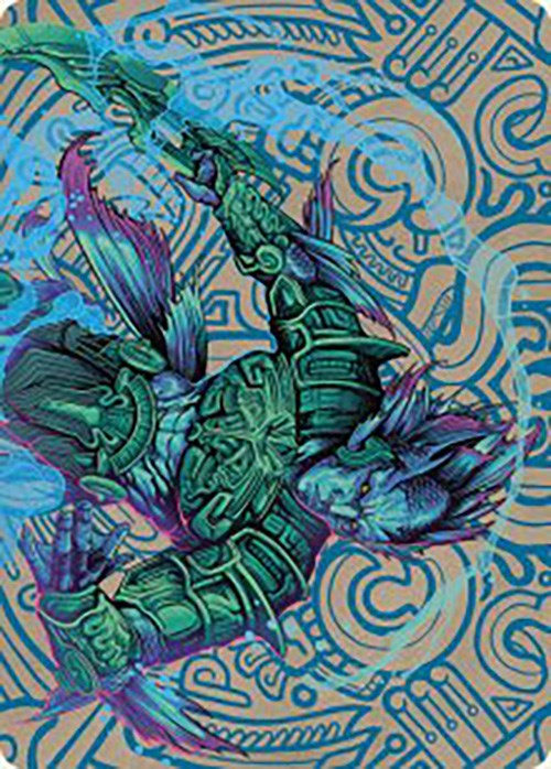 Hakbal of the Surging Soul Art Card [The Lost Caverns of Ixalan Art Series] | Clutch Gaming
