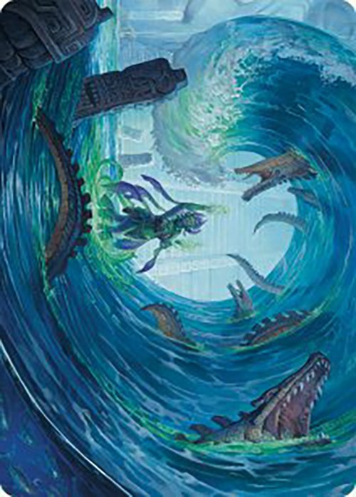 Wave Goodbye Art Card [The Lost Caverns of Ixalan Art Series] | Clutch Gaming