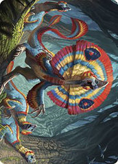 Sunfrill Imitator Art Card [The Lost Caverns of Ixalan Art Series] | Clutch Gaming