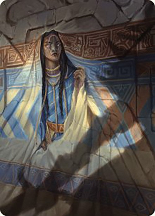 Whispersilk Cloak Art Card [The Lost Caverns of Ixalan Art Series] | Clutch Gaming