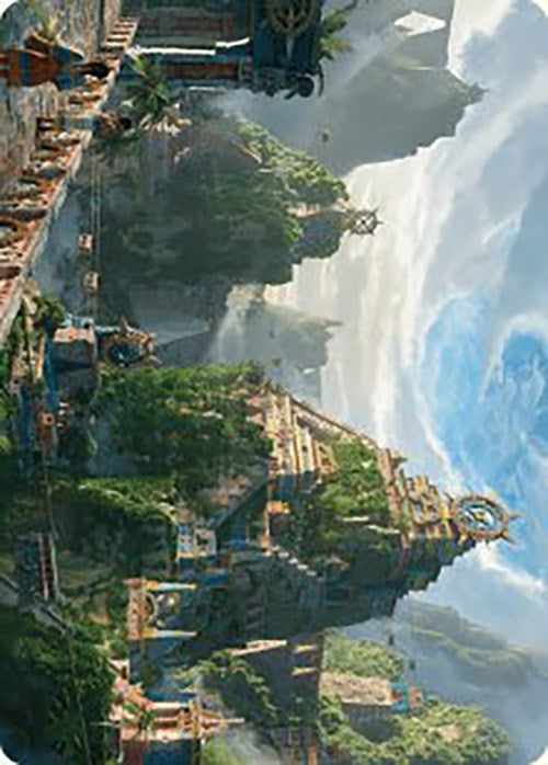Clifftop Retreat Art Card [The Lost Caverns of Ixalan Art Series] | Clutch Gaming