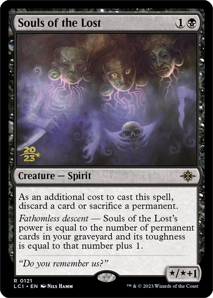 Souls of the Lost [The Lost Caverns of Ixalan Prerelease Cards] | Clutch Gaming